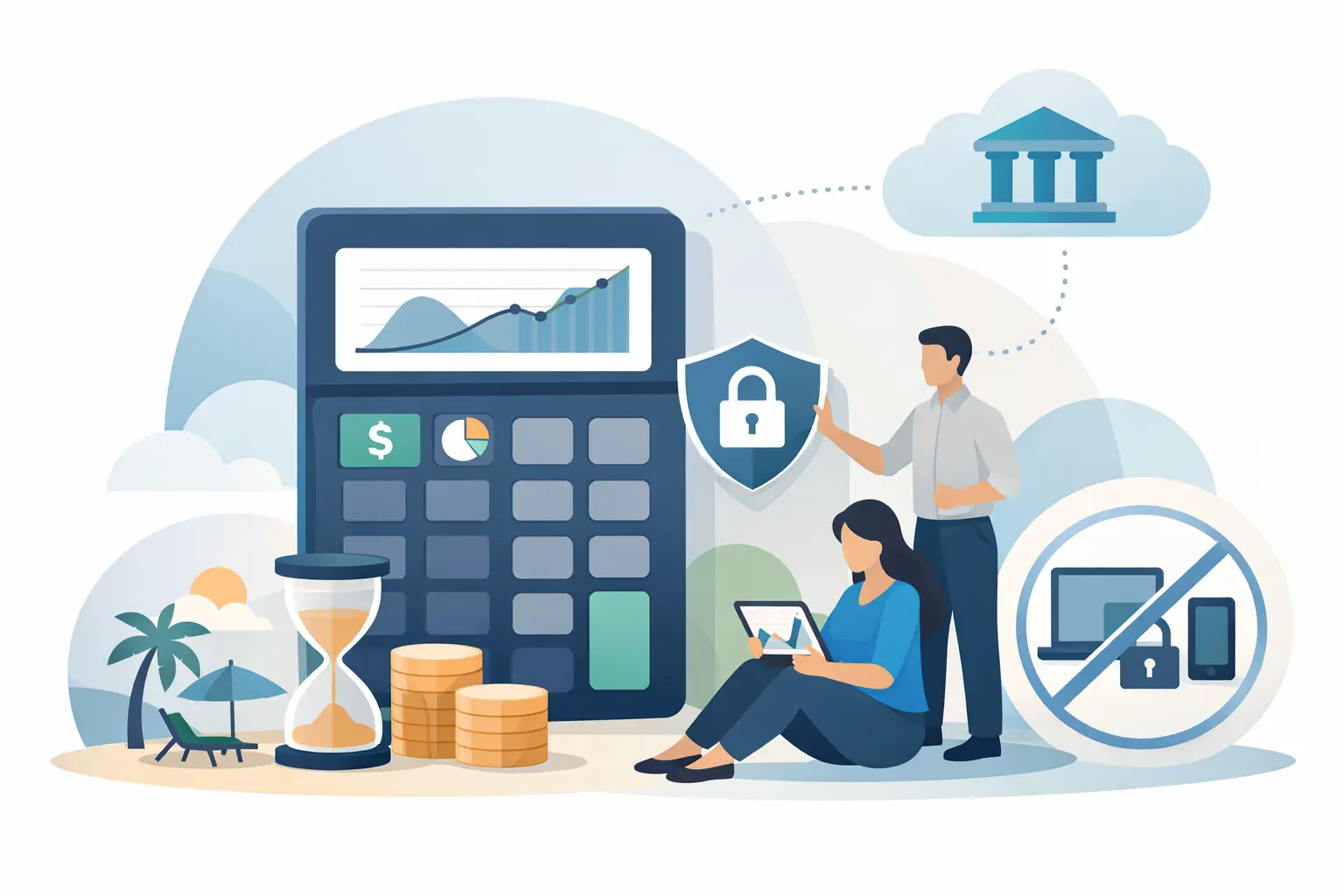 Why Use a Retirement Calculator Without Bank Login?